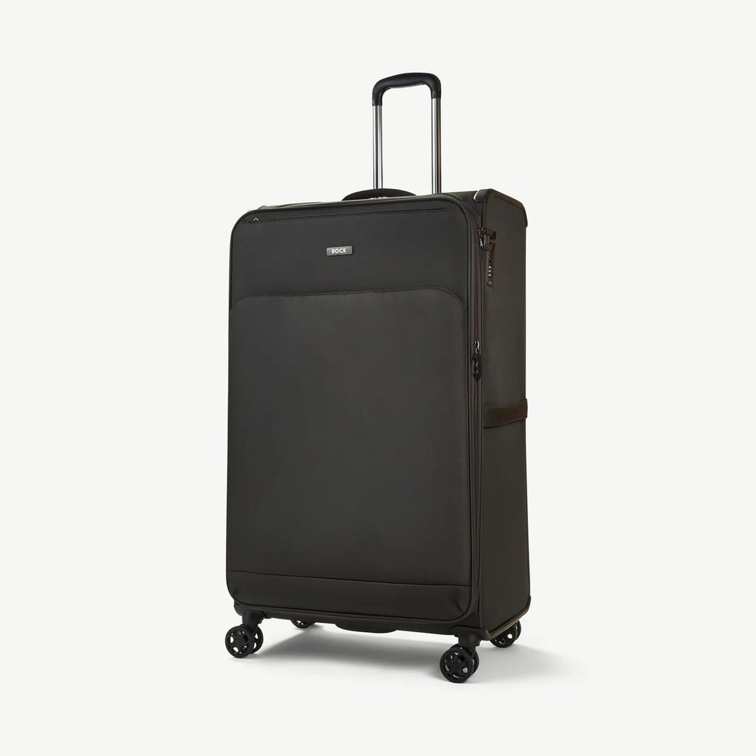 Georgia Expandable Soft 4pc Suitcase Set - Grey