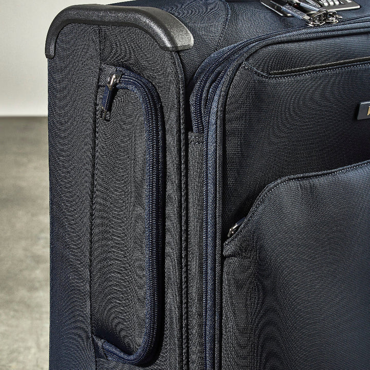 Georgia Expandable Soft Cabin Suitcase 55cm - Navy