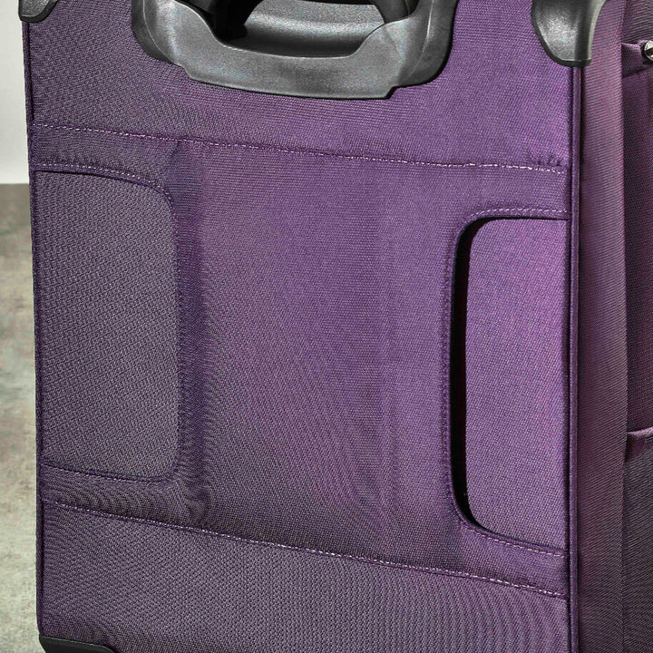 Georgia Expandable Soft Cabin Suitcase 55cm - Purple