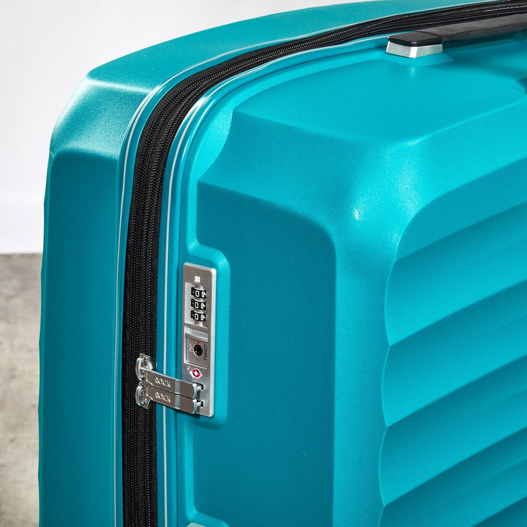 Sunwave Expandable Hardshell Medium Suitcase 66cm - Blue