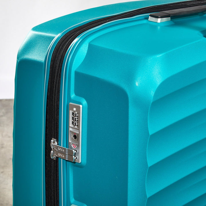 Sunwave Expandable Hardshell Large Suitcase 79cm - Blue