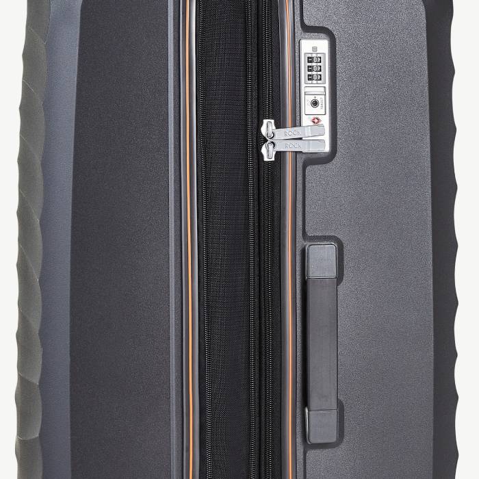 Rock Sunwave Expandable Spinner Medium Suitcase 66cm - Charcoal