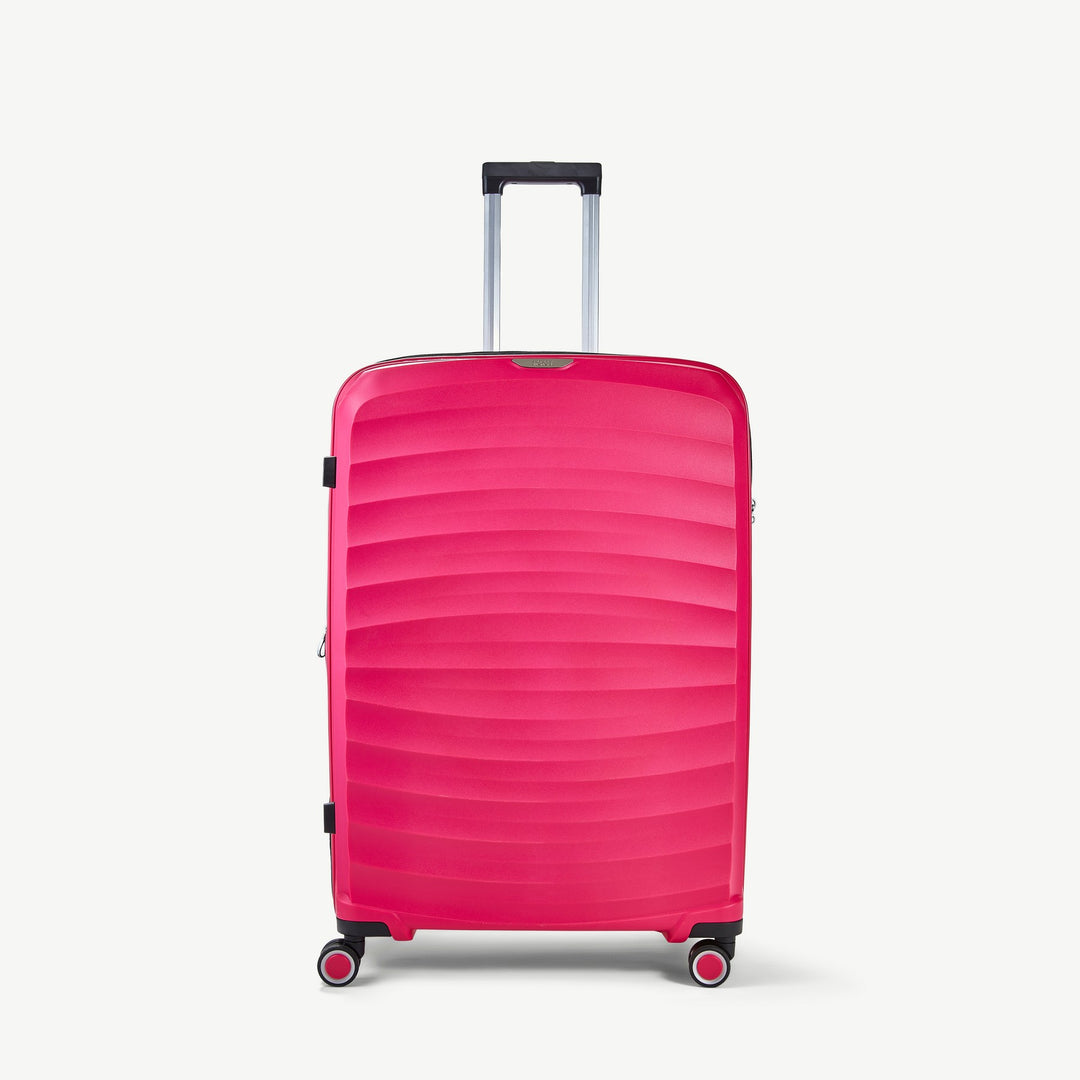 Sunwave Expandable Hardshell Large Suitcase 79cm - Pink