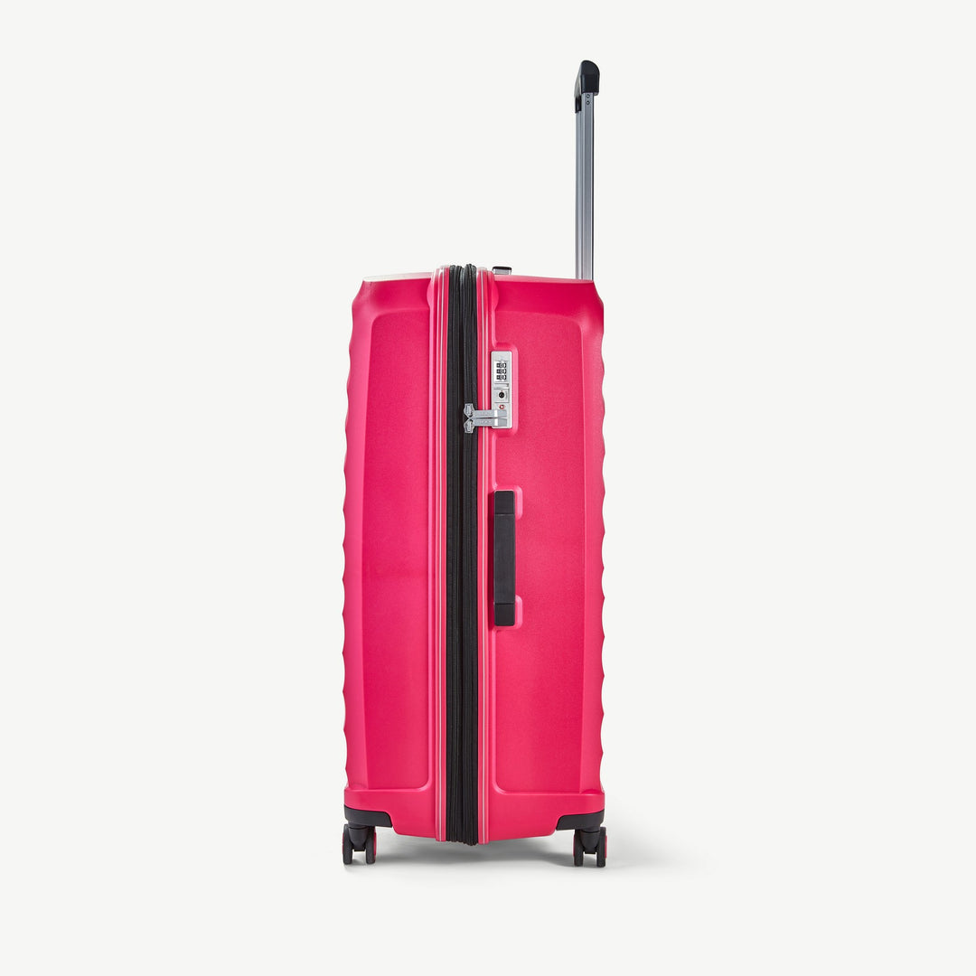 Sunwave Expandable Hardshell Large Suitcase 79cm - Pink