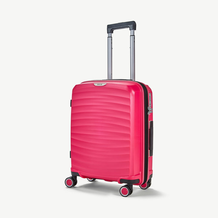 Sunwave Expandable Hardshell 3pc Set - Pink