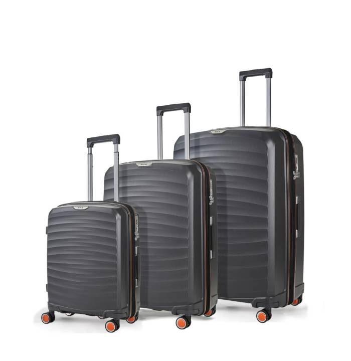 Rock Sunwave Expandable Spinner 3x Pieces in Charcoal