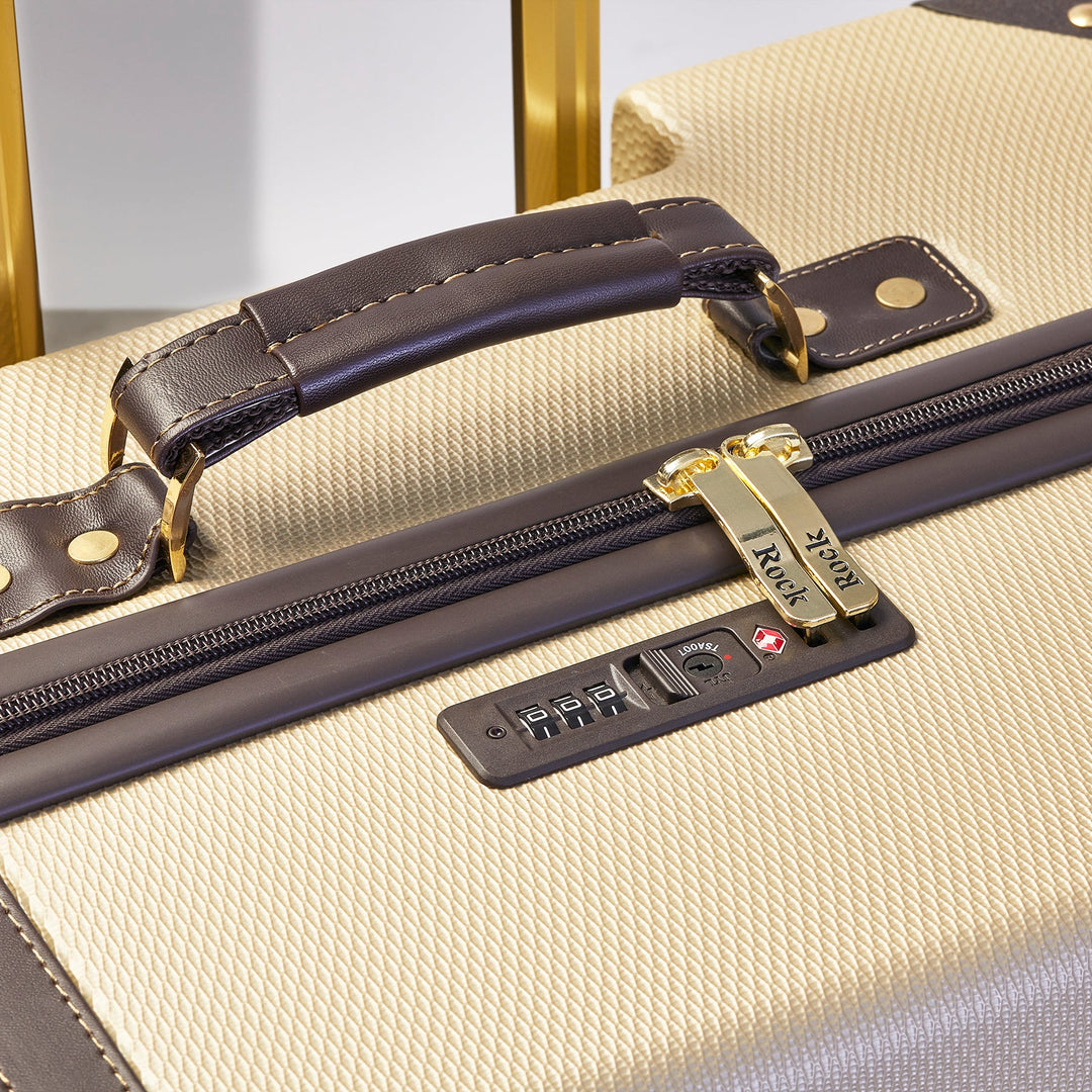 Vintage Hardshell 3pc Set - Gold