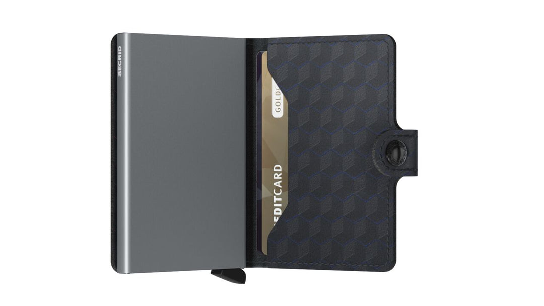 SECRID Miniwallet Optical Black-Titanium