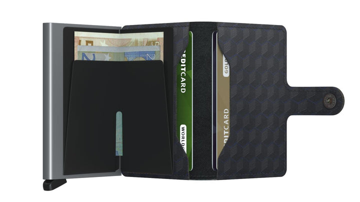 SECRID Miniwallet Optical Black-Titanium