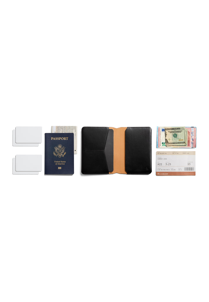 Passport Cover - Black