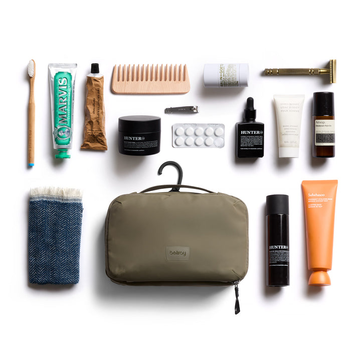 Hanging Toiletry Kit - SeaKelp