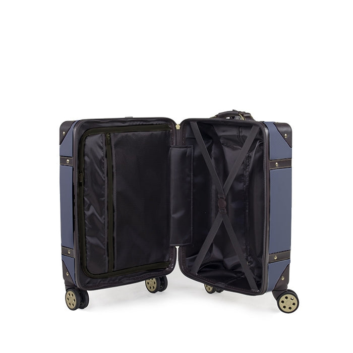 Rock Vintage Spinner Cabin Case 54cm - Navy