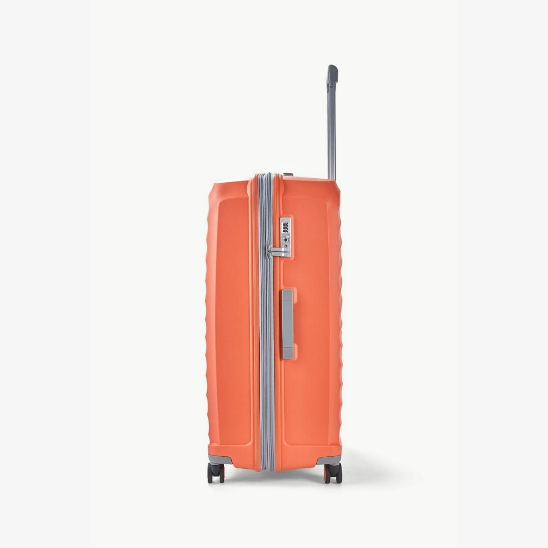 Sunwave Expandable Hardshell Large Suitcase 79cm - Peach