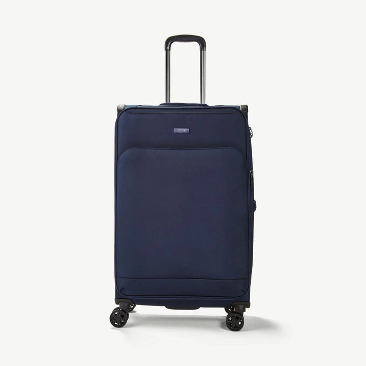 Georgia Expandable Soft Large Suitcase 80cm - Navy