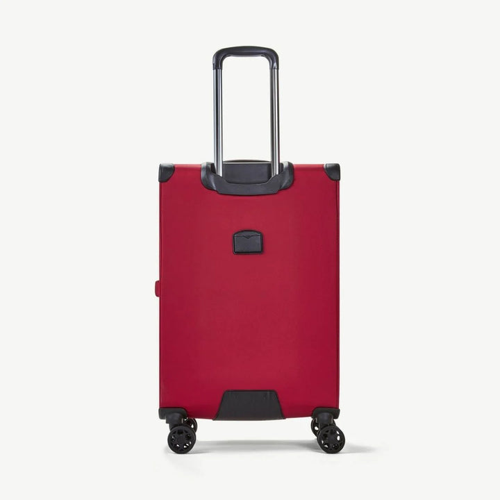 Georgia Expandable Soft Medium Suitcase 68cm - Burgundy