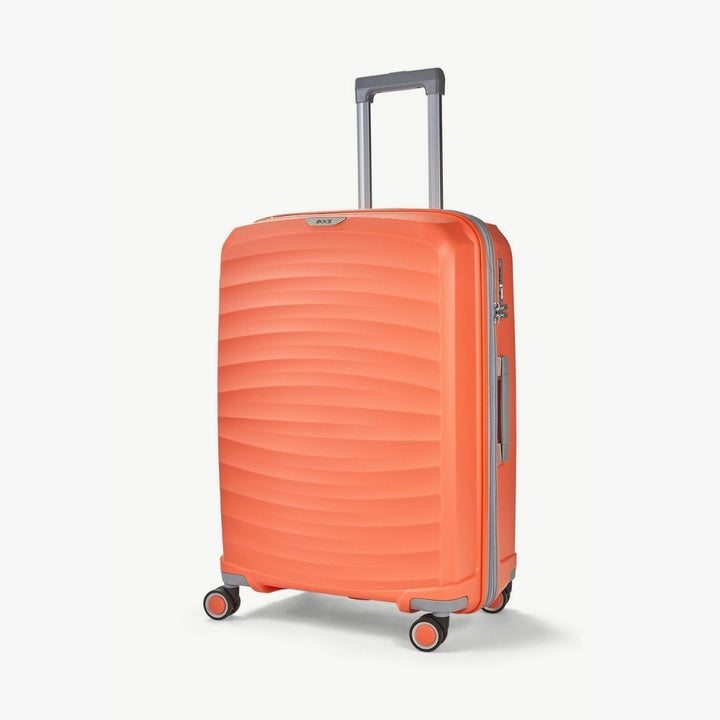 Sunwave Expandable Hardshell Medium Suitcase 66cm - Peach