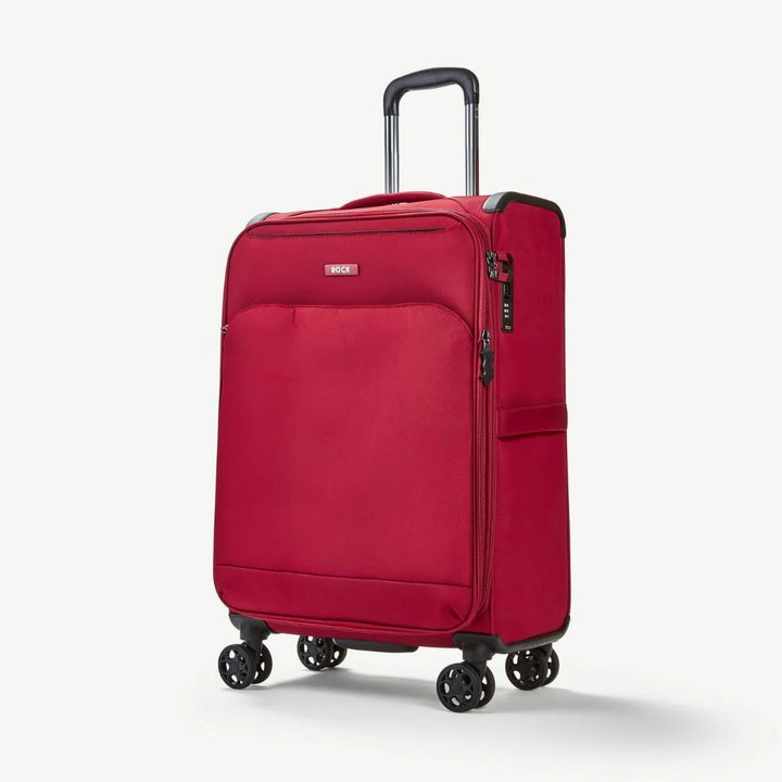 Georgia Expandable Soft 3pc Suitcase Set - Burgundy