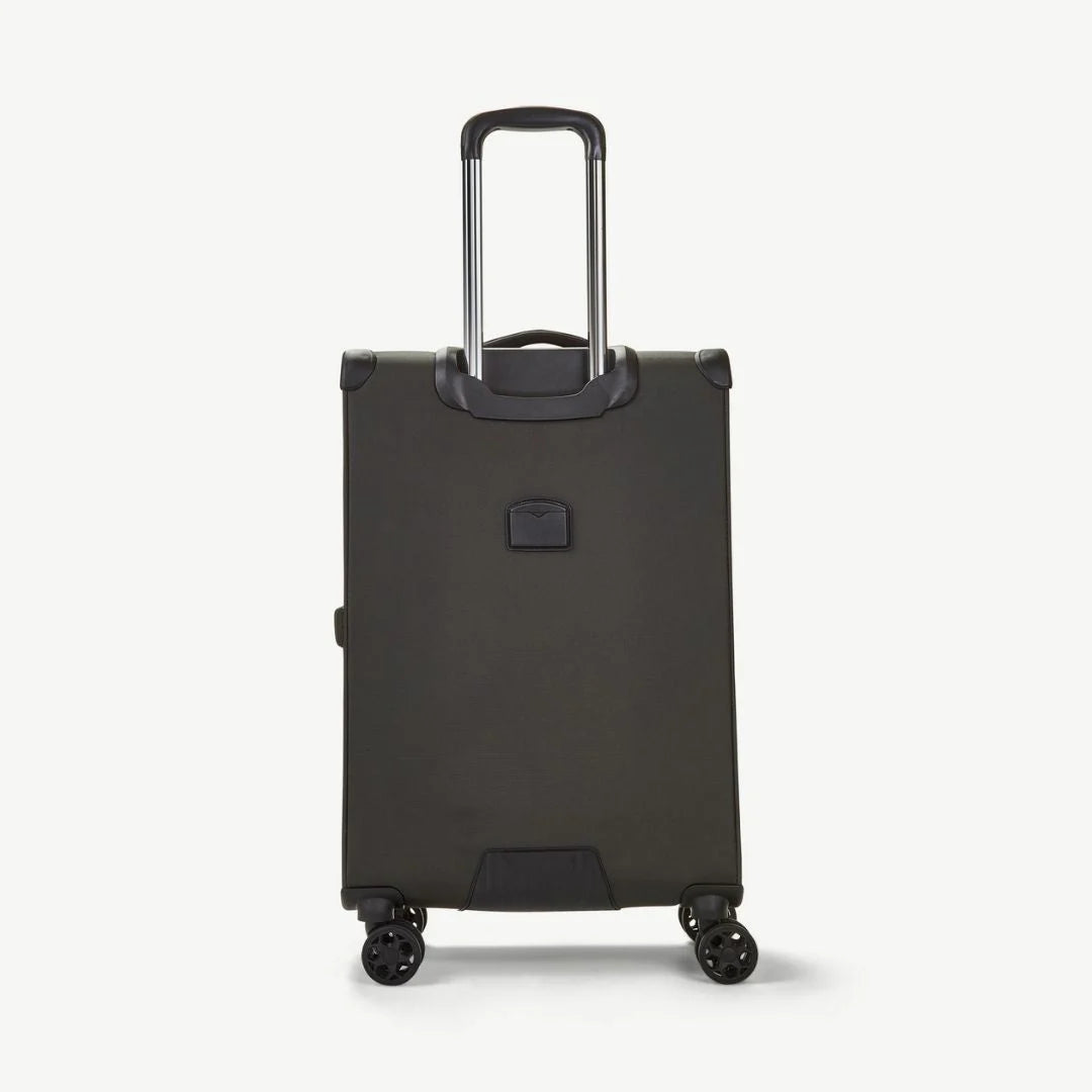 Georgia Expandable Soft Medium Suitcase 68cm - Black