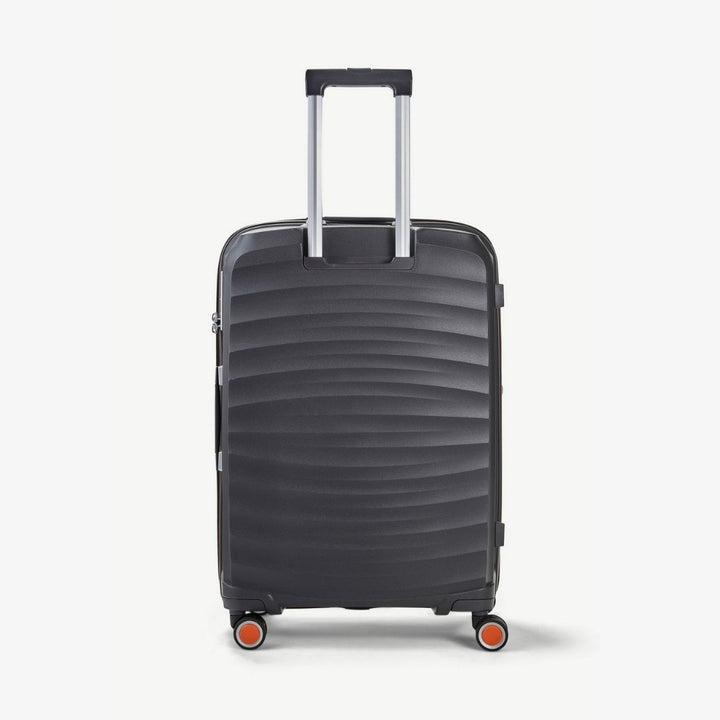 Sunwave Expandable Hardshell Medium Suitcase 66cm - Charcoal