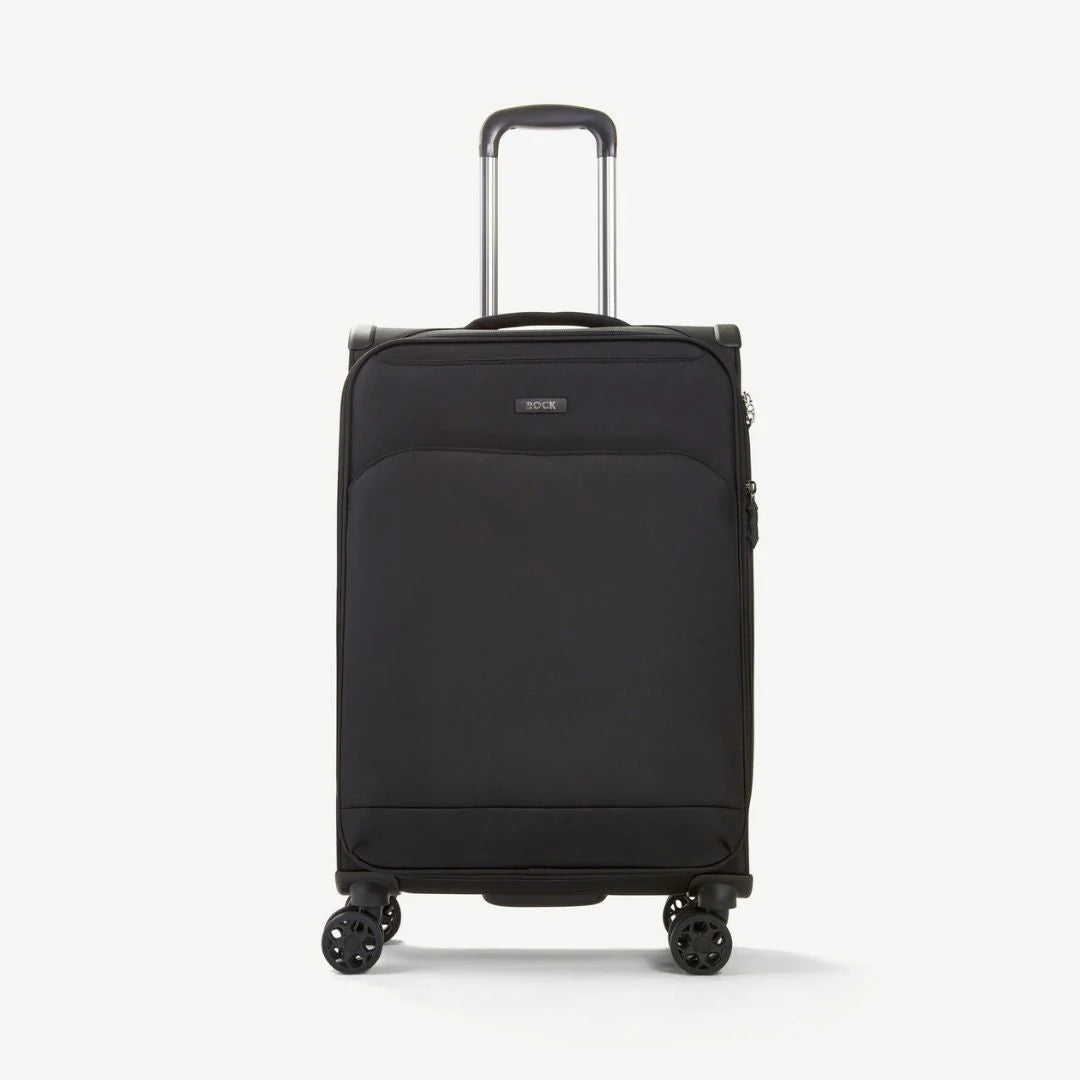 Georgia Expandable Soft Medium Suitcase 68cm - Black