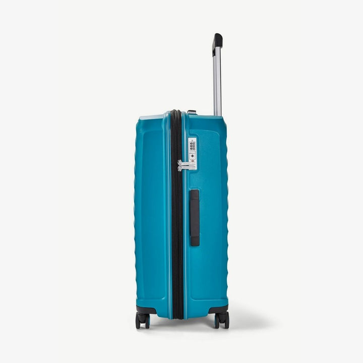 Sunwave Expandable Hardshell Medium Suitcase 66cm - Blue