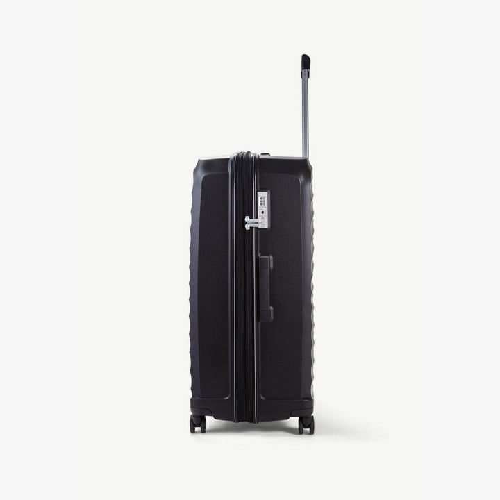 Sunwave Expandable Hardshell Medium Suitcase 66cm - Black