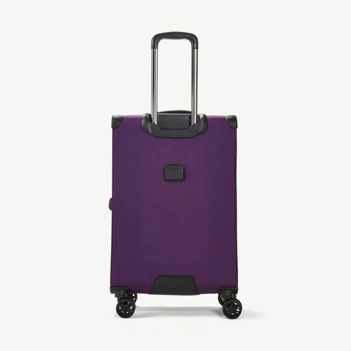 Georgia Expandable Soft Medium Suitcase 68cm - Purple