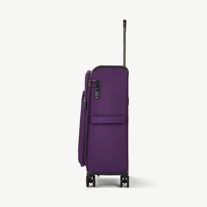 Georgia Expandable Soft Medium Suitcase 68cm - Purple