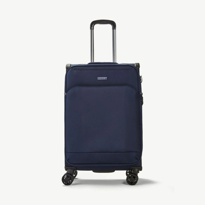 Georgia Expandable Soft Medium Suitcase 68cm - Navy