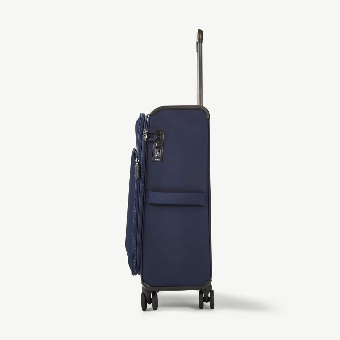 Georgia Expandable Soft Medium Suitcase 68cm - Navy