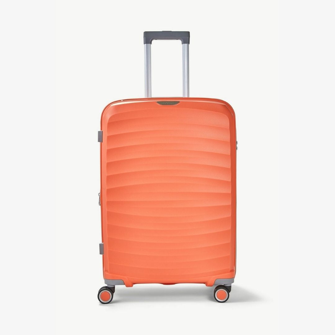 Sunwave Expandable Hardshell Medium Suitcase 66cm - Peach