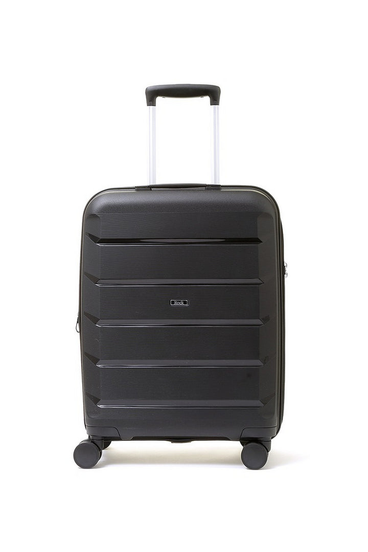 Tulum Expandable Hardshell Cabin Suitcase 55cm - Black