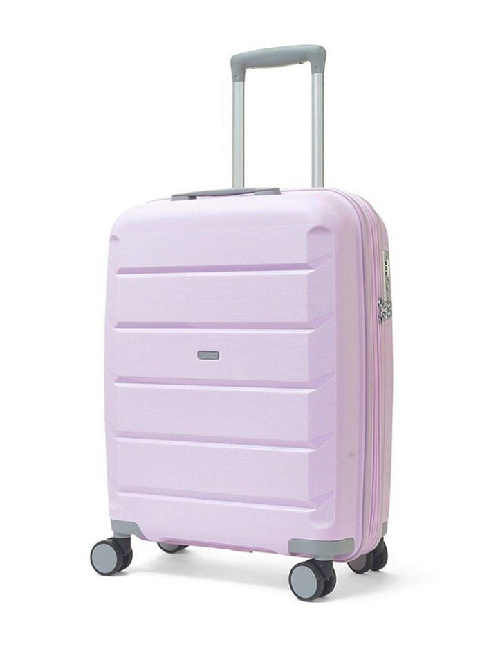 Tulum Expandable Hardshell Cabin Suitcase 55cm - Lilac