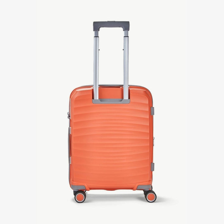 Sunwave Expandable Hardshell Cabin Suitcase 54cm - Peach