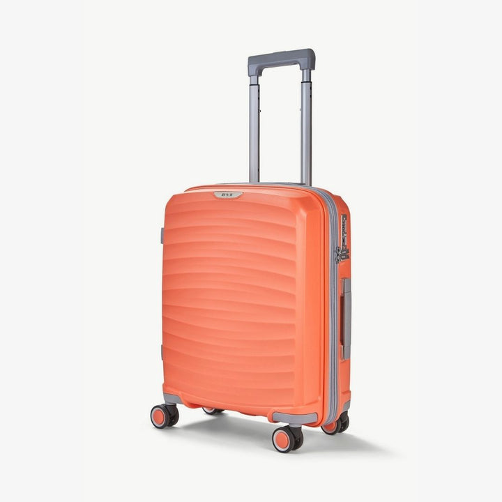 Sunwave Expandable Hardshell Cabin Suitcase 54cm - Peach