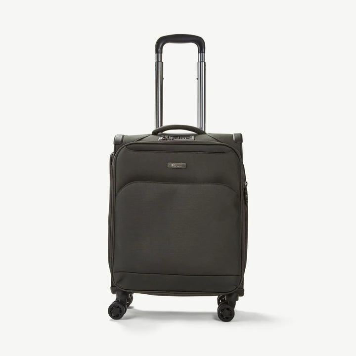 Georgia Expandable Soft Cabin Suitcase 55cm - Grey