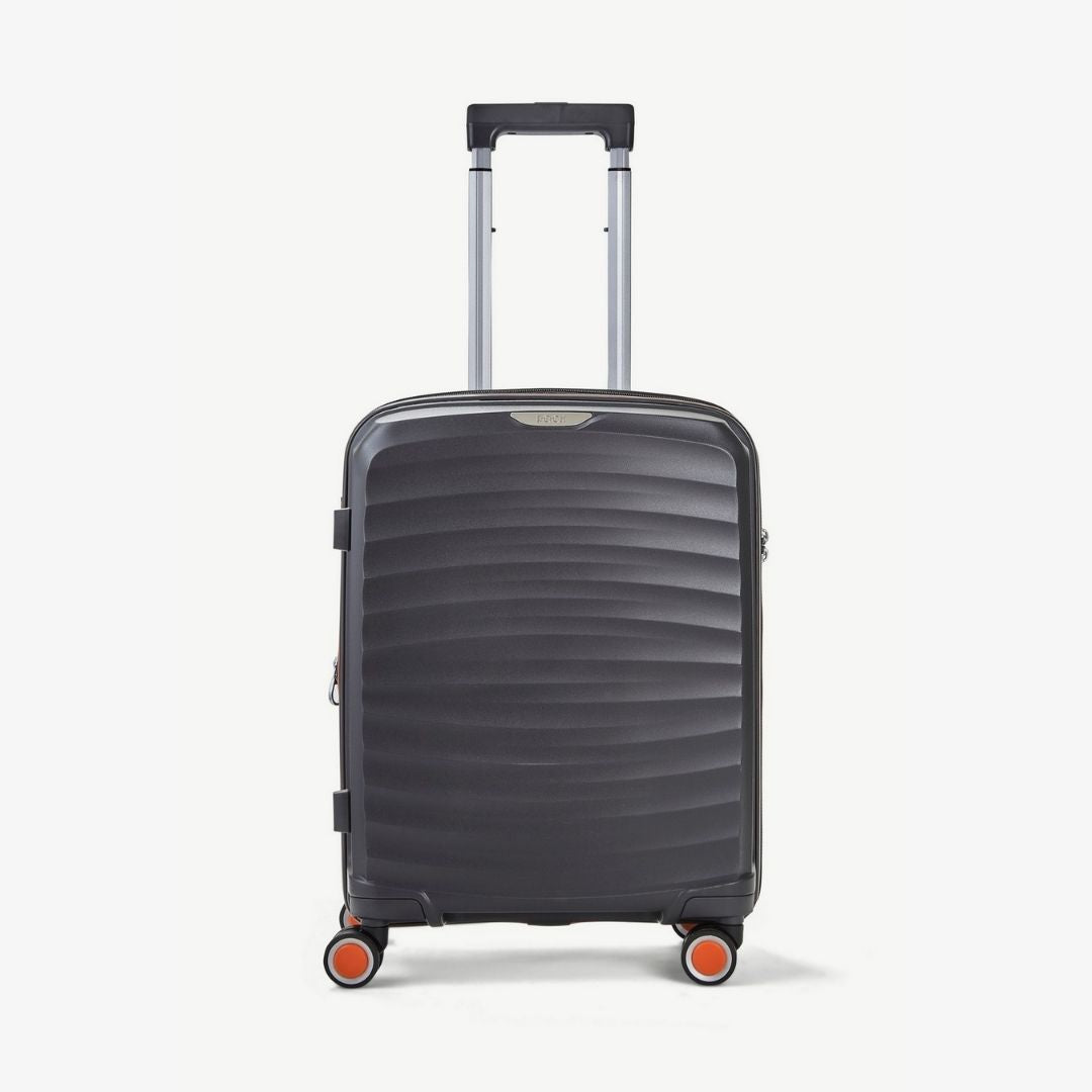 Sunwave Expandable Hardshell Cabin Suitcase 54cm - Charcoal