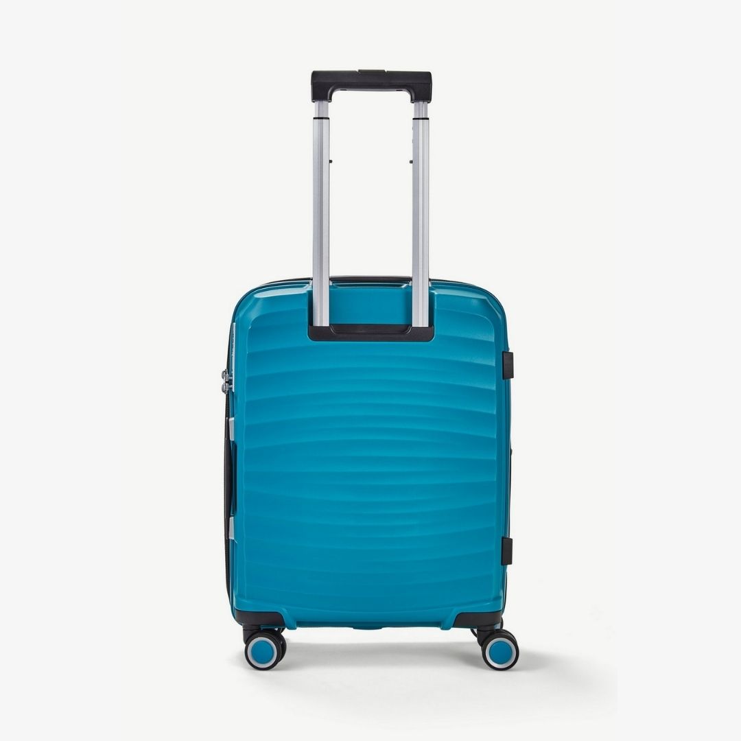 Sunwave Expandable Hardshell Cabin Suitcase 54cm - Blue