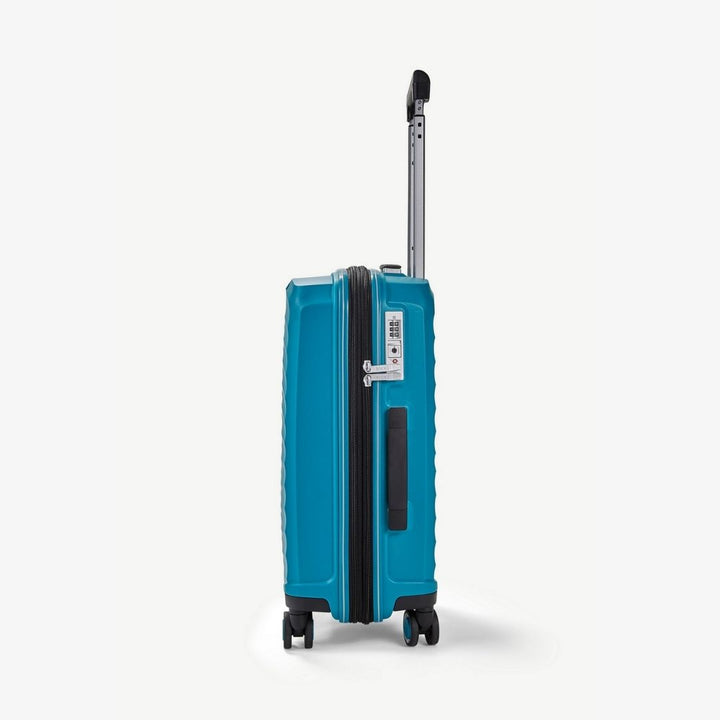 Sunwave Expandable Hardshell Cabin Suitcase 54cm - Blue