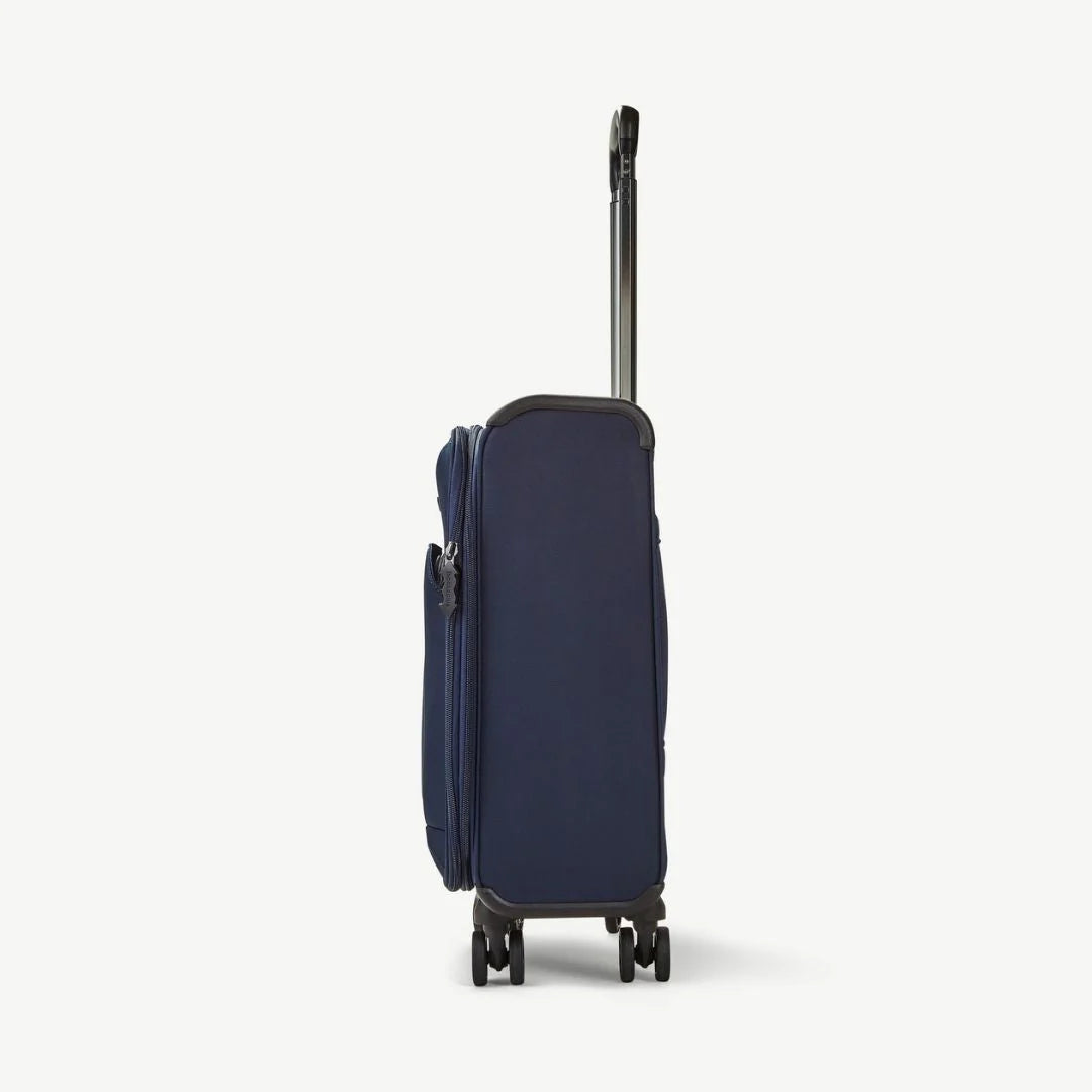 Georgia Expandable Soft Cabin Suitcase 55cm - Navy