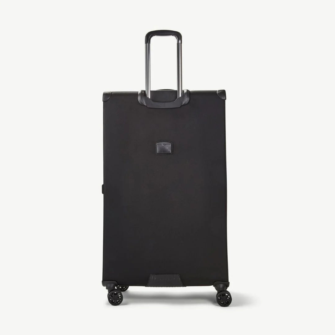 Georgia Expandable Soft Extra Large Suitcase 91cm - Black