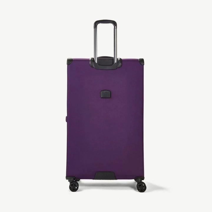 Georgia Expandable Soft Extra Large Suitcase 91cm - Purple