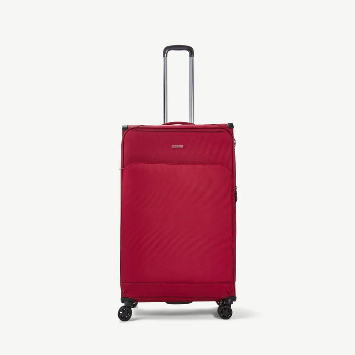 Georgia Expandable Soft Extra Large Suitcase 91cm - Burgundy