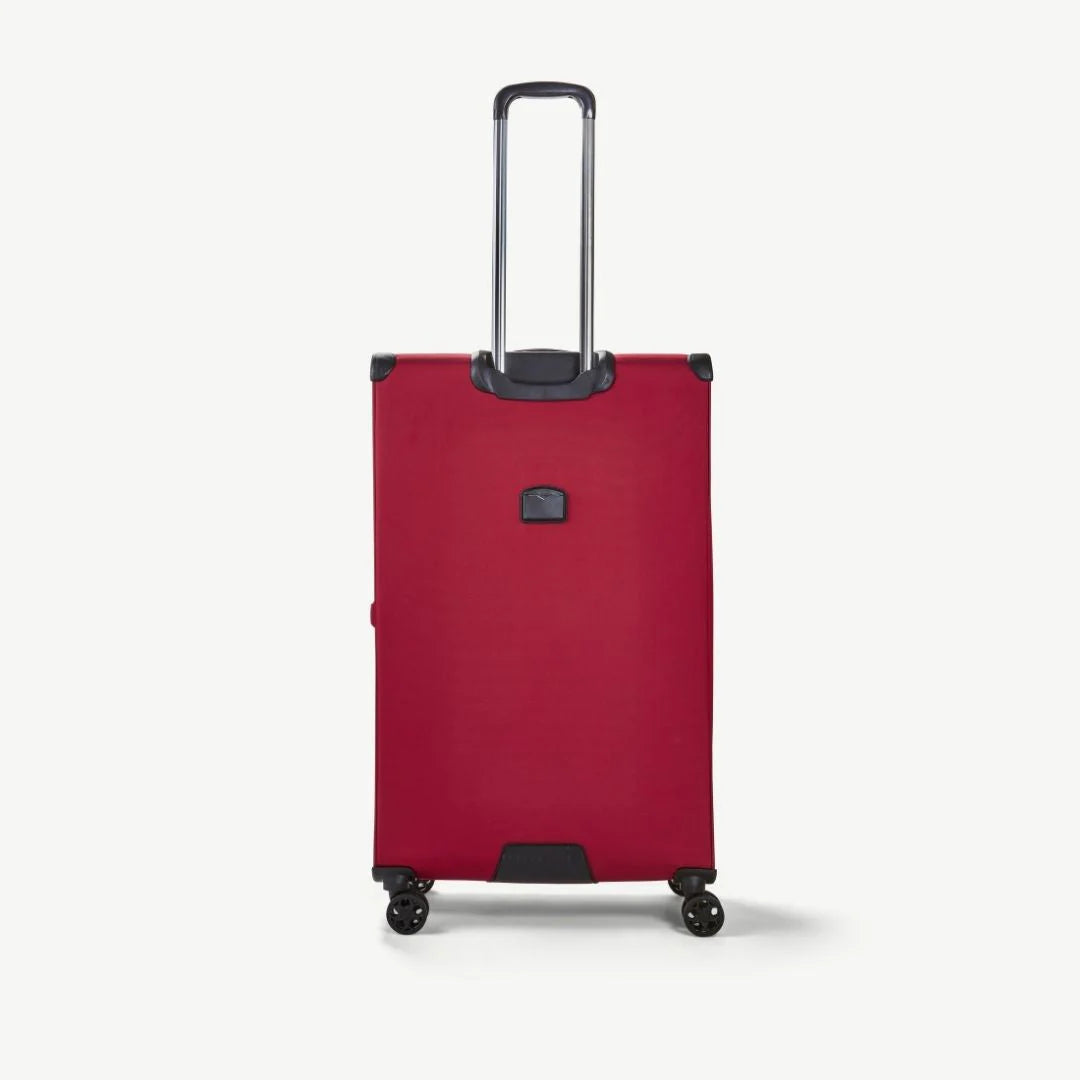 Georgia Expandable Soft Extra Large Suitcase 91cm - Burgundy