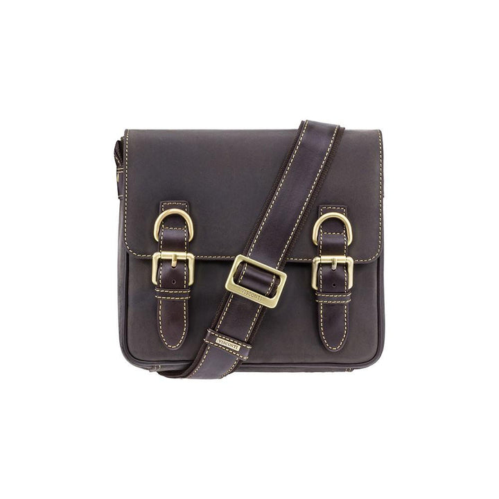 Rumba Small Crossover Bag - Oil Brown/Merlin