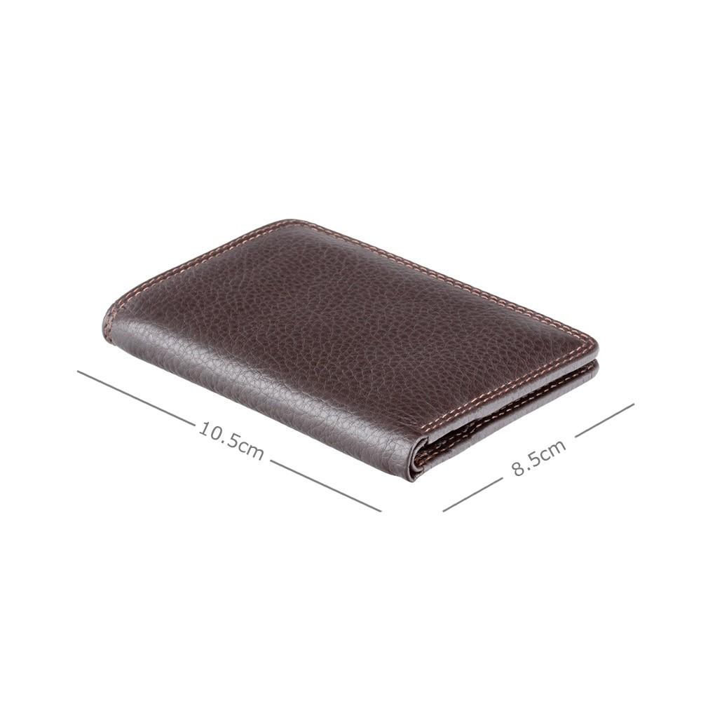 Harley Card & Cash Wallet - Chocolate