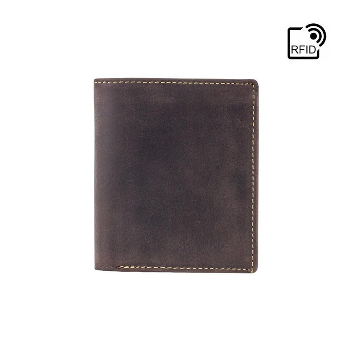 Visconti Spear Cash & Coin Wallet - Oil Brown