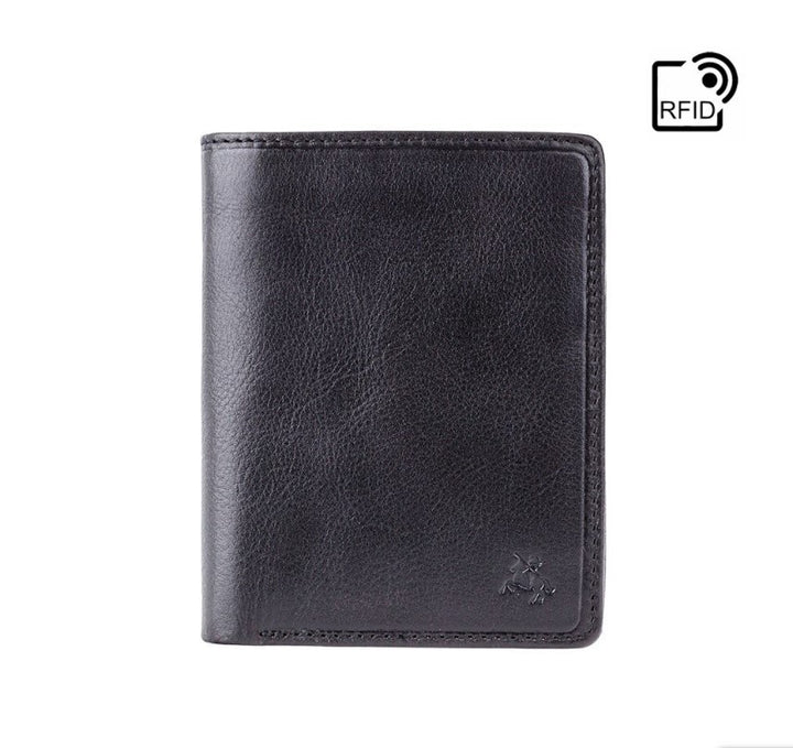 Lucca - Cash & Coin Wallet - Black