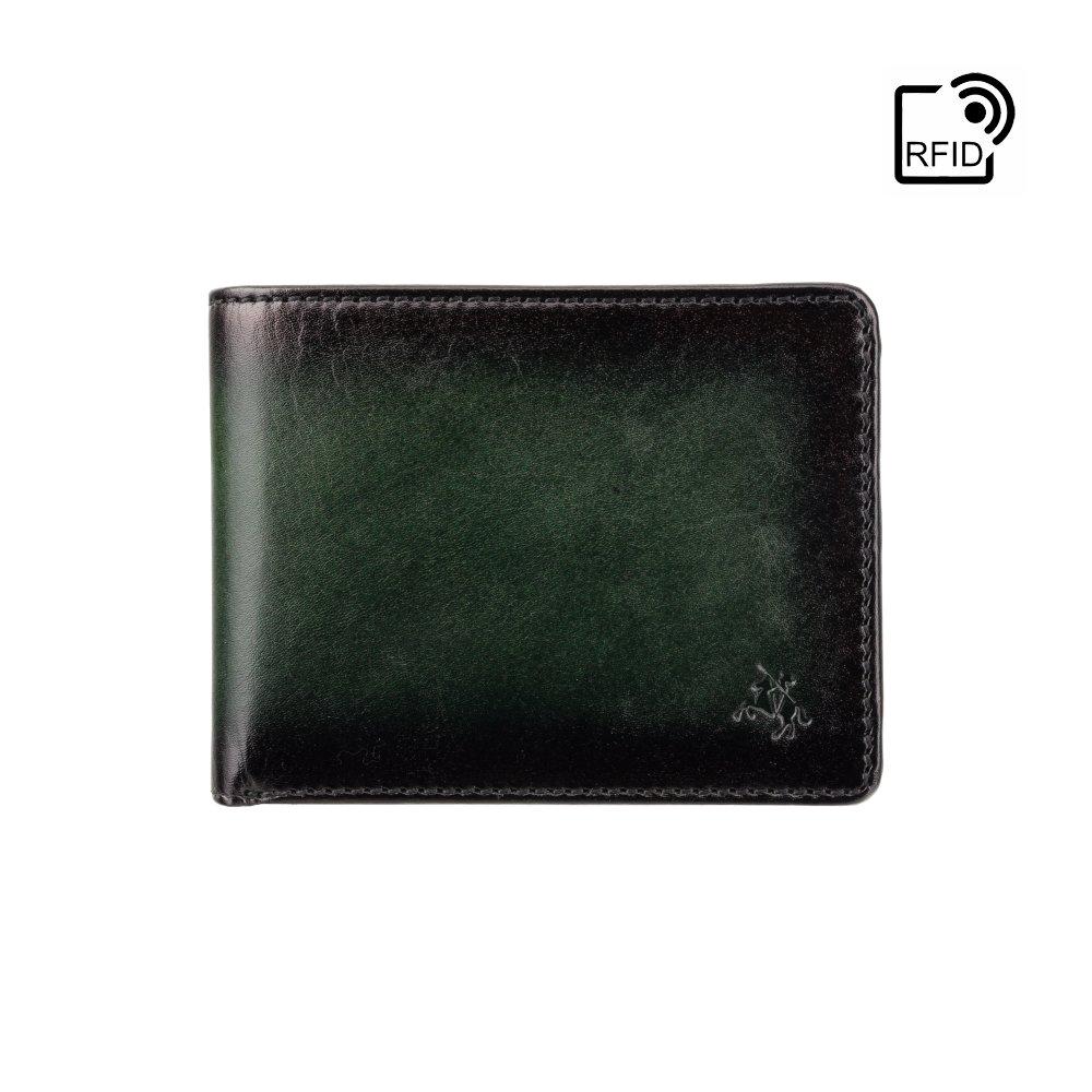 Roland Card & Cash Wallet - Burnish Green