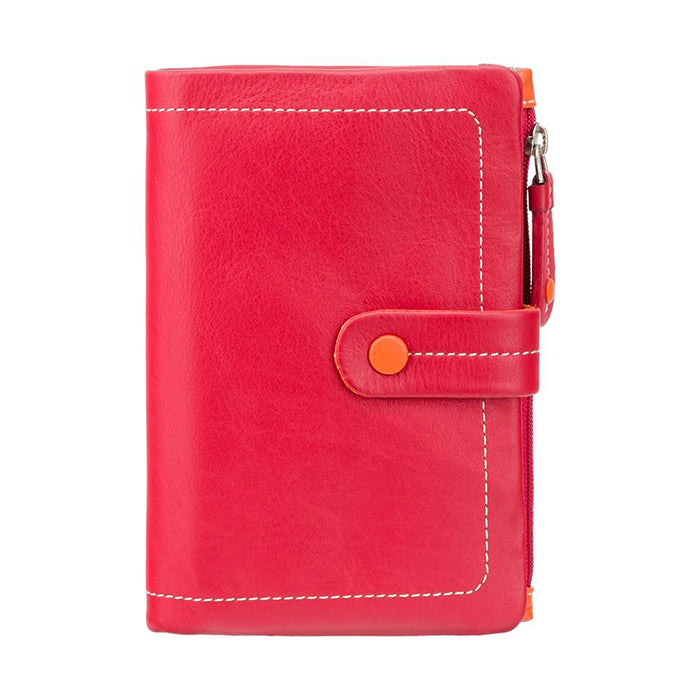 Visconti Malabu Cash & Coin Purse - Red Multi